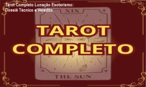 Material de estudo do curso Tarot Completo 78 Arcanos Revelados com foco em leitura oracular