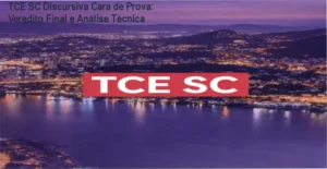 TCE SC Discursiva Cara de Prova da EDD: visão interna da plataforma e correções