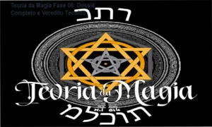 Representação simbólica de hermetismo e neurociência referente ao curso Teoria da Magia Fase 06 de Nino Denani