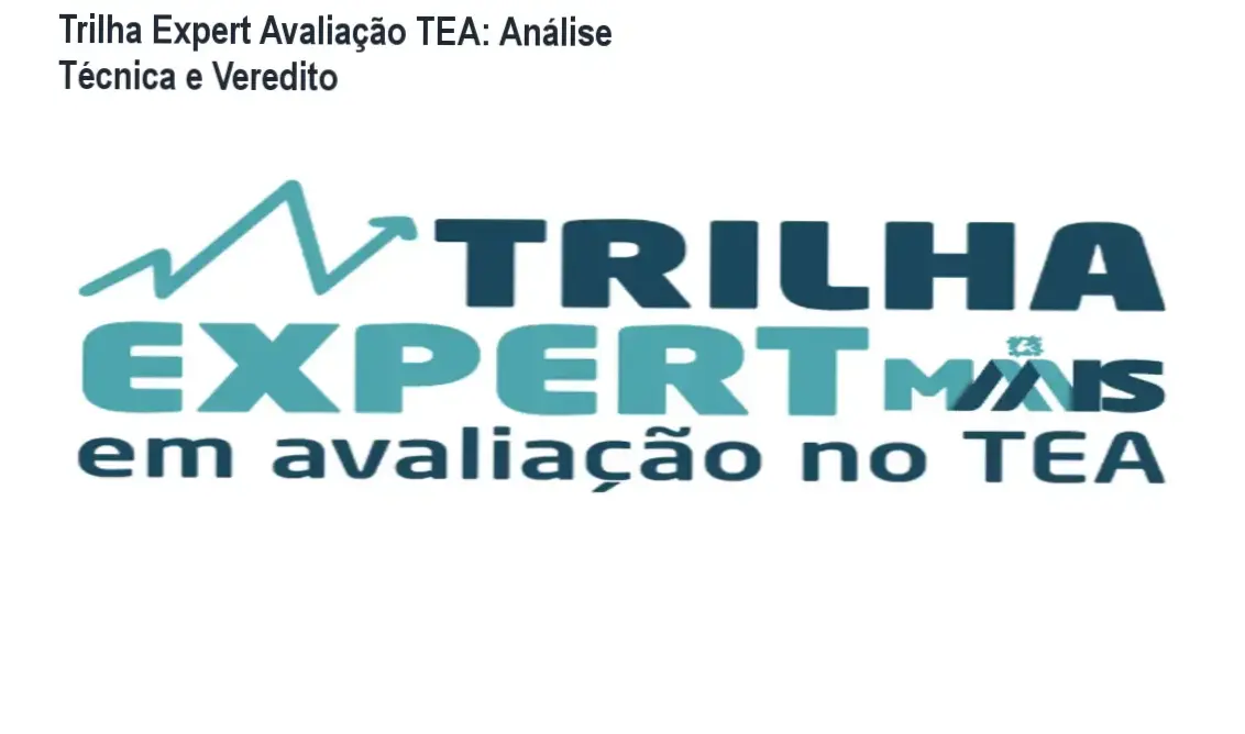 Profissional de saúde analisando instrumentos de avaliação da Trilha Expert Avaliação TEA