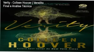 Capa do livro Verity de Colleen Hoover destacando a atmosfera de suspense