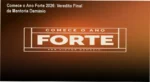 Interface da mentoria Comece o Ano Forte 2026 de Victor Damásio focada em estruturação de mentorias digitais