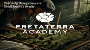 Design de sistema agroflorestal regenerativo do curso Pretaterra Academy