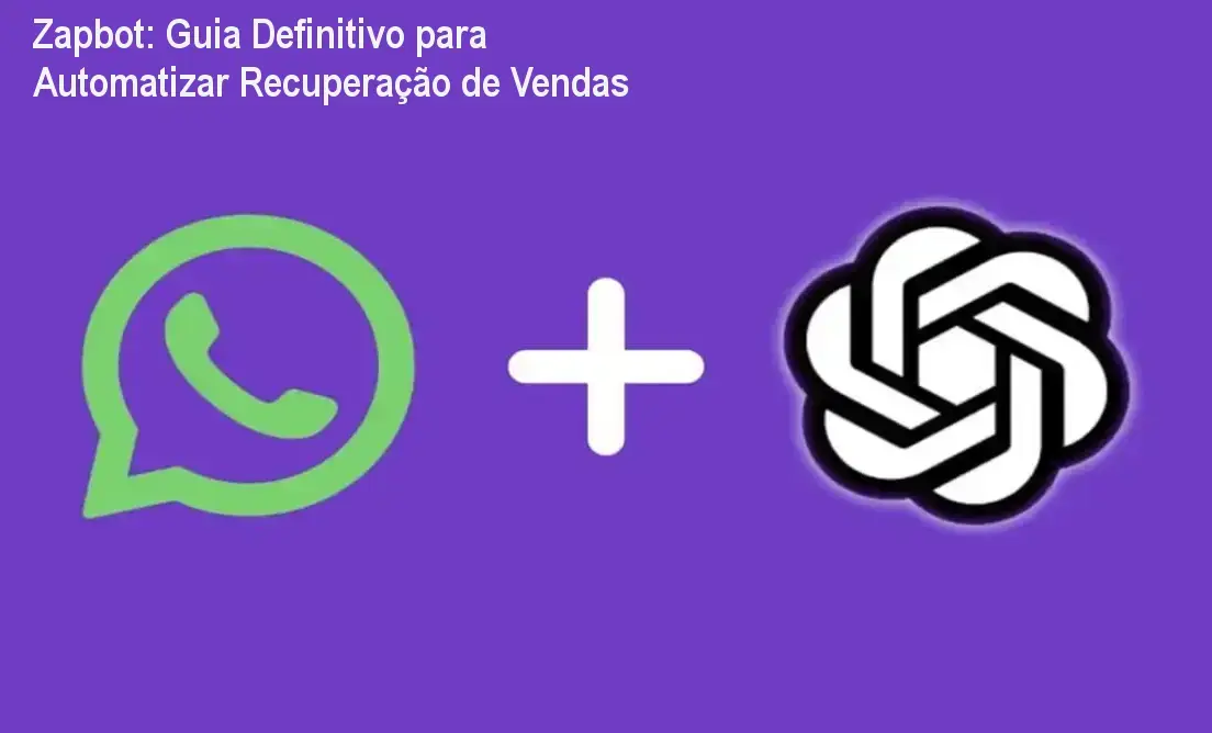 Interface do sistema Zapbot demonstrando fluxo de automação de vendas em nuvem para WhatsApp
