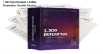 Capa do livro 1.200 Perguntas para o Setting Terapêutico 4ª Edição Premium para psicólogos