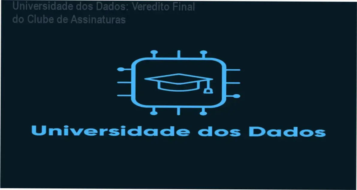 Interface do Clube de Assinaturas da Universidade dos Dados com projetos de Ciência de Dados