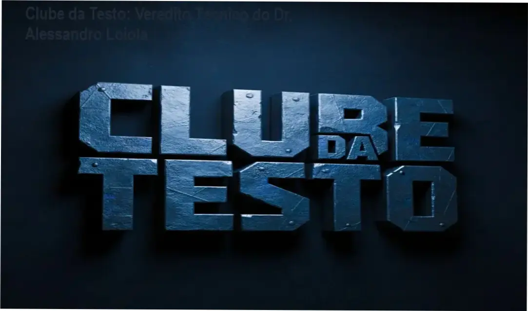 Representação do protocolo de saúde masculina e otimização hormonal do Clube da Testo