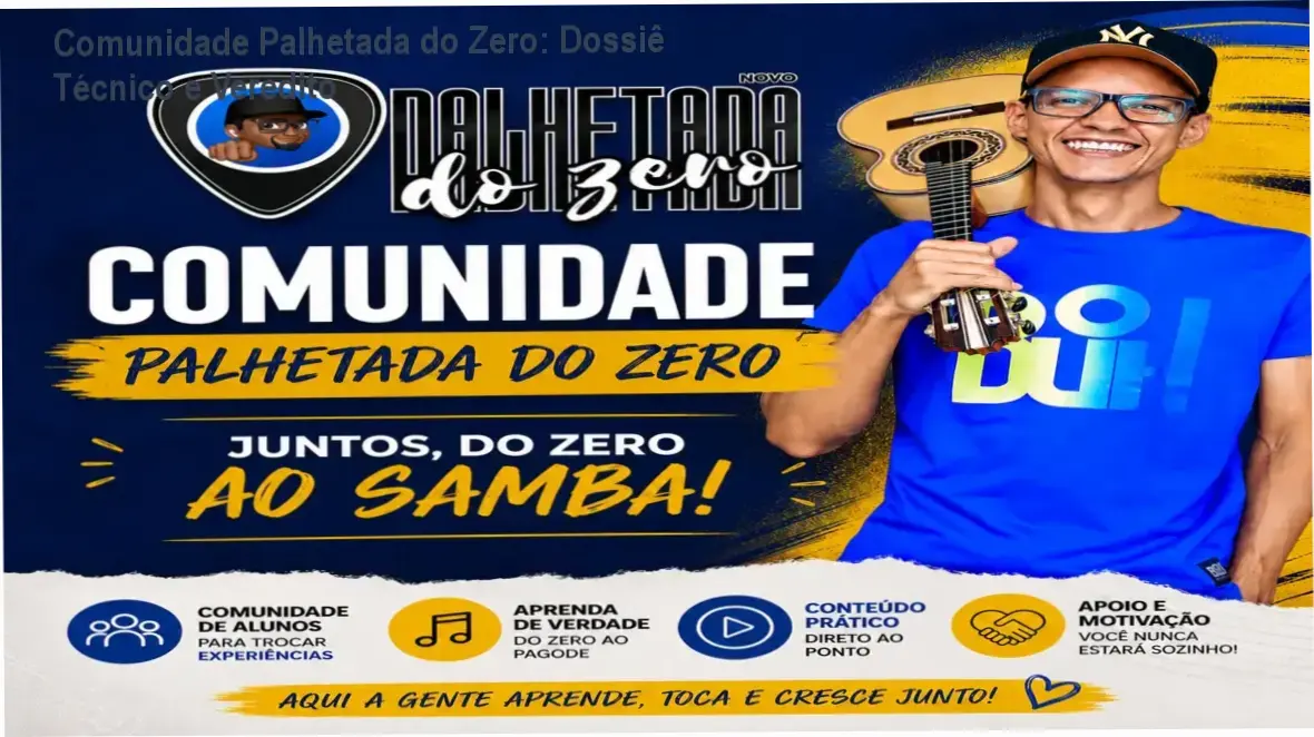 Anderson Muvuca demonstrando a técnica de palhetada no cavaquinho para destravar a mão direita