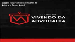 Painel de aulas e modelos de petições da Comunidade Vivendo da Advocacia de Sandro Amaral
