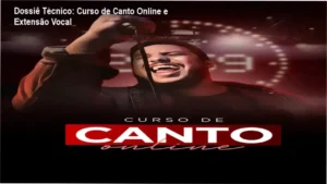Representação de técnica vocal e fisiologia da voz aplicada no Curso de Canto Online