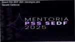 Material de estudo e certificado do curso Garantindo as melhores carências PSS SEDF 2025
