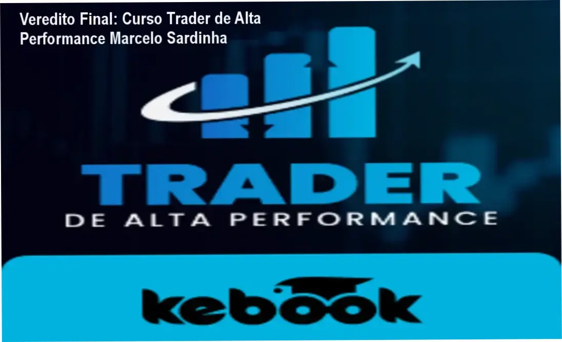 Interface do Curso Trader de Alta Performance de Marcelo Sardinha com foco em análise técnica e gestão de risco