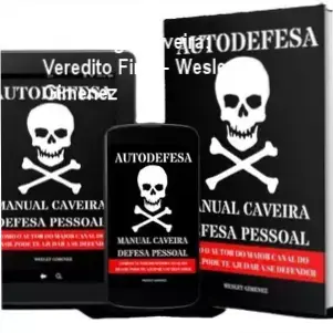 Capa do E-book Krav Maga Caveira Manual de Defesa Pessoal de Wesley Gimenez