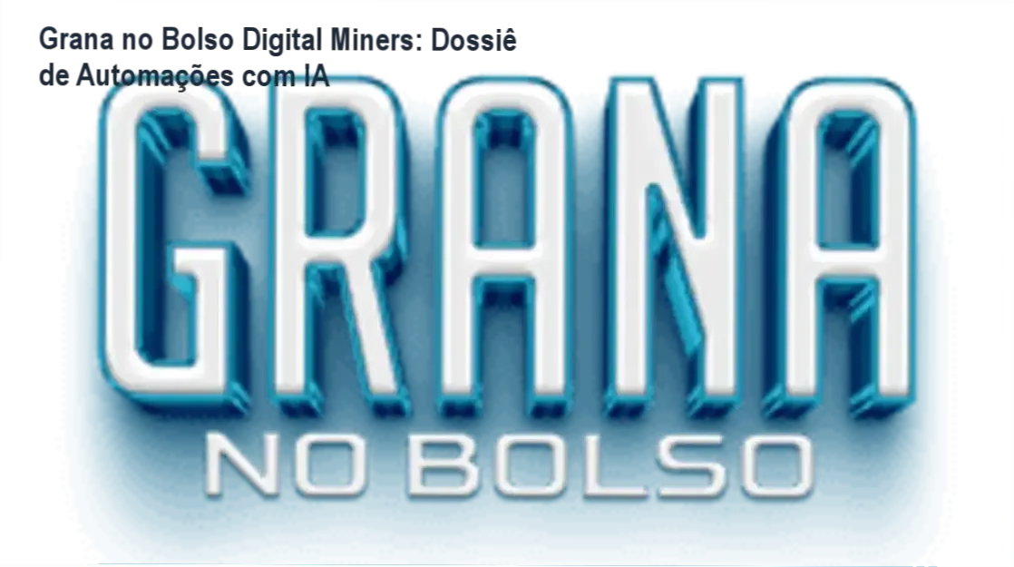 Interface de automação N8N e ferramentas de IA do método Grana no Bolso