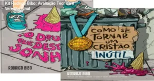 Kit de livros O Deus Que Destrói Sonhos e Como Se Tornar Um Cristão Inútil de Rodrigo Bibo em capa dura