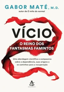 Capa do livro Vício: O Reino dos Fantasmas Famintos de Gabor Maté sobre a ciência da dependência