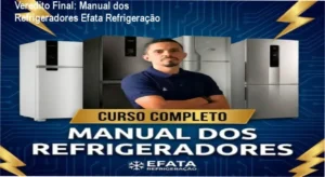 Interface do treinamento Manual dos Refrigeradores Efata com foco em manutenção técnica