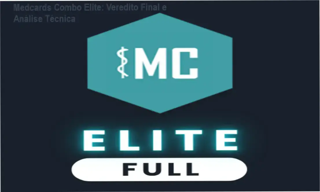 Medcards Combo Elite: visão interna da plataforma de flashcards e repetição espaçada