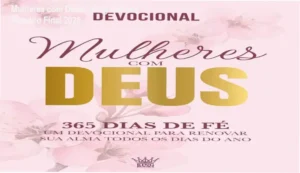 Capa do livro Mulheres com Deus 365 Dias de Fé, devocional cristão para mulheres