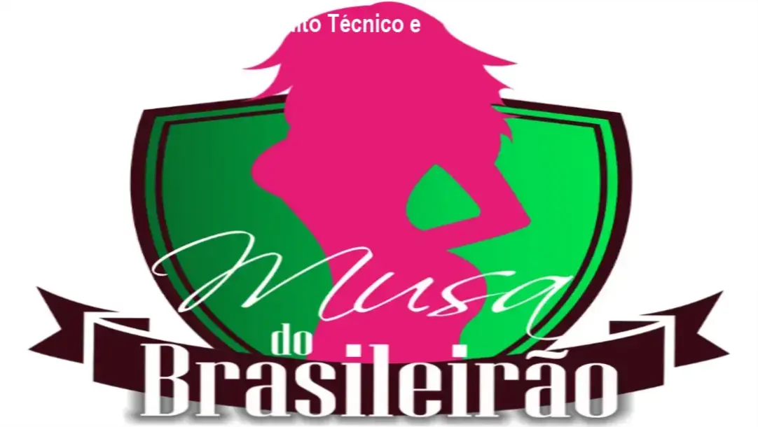 Representação de modelo com a faixa de Musa do Brasileirão focada em branding e monetização digital