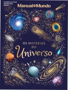 Capa do livro Os mistérios do Universo de Will Gater e Manual do Mundo