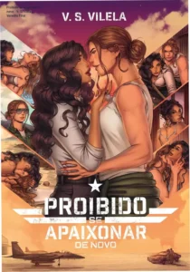 Capa do eBook Proibido se apaixonar de novo da autora V. S. Vilela