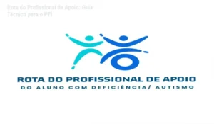 Material didático do curso Rota do Profissional de Apoio focado em inclusão escolar e PEI
