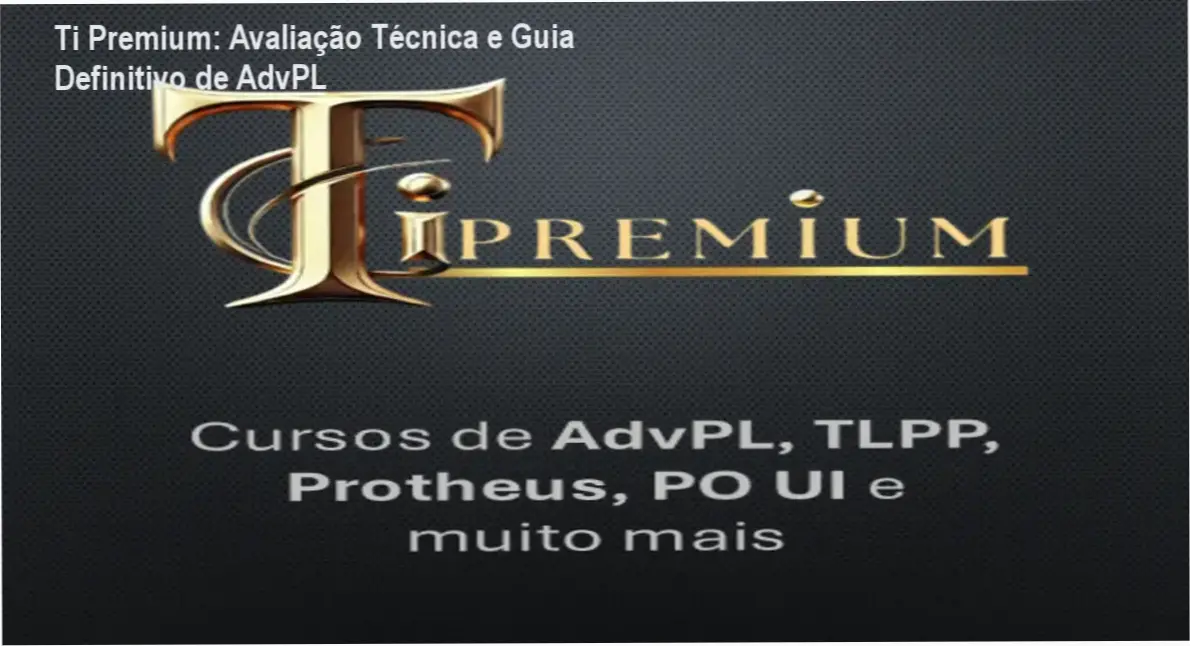 Plataforma de cursos Ti Premium do Daniel Atilio focada em especialização em AdvPL, TLPP e Protheus.